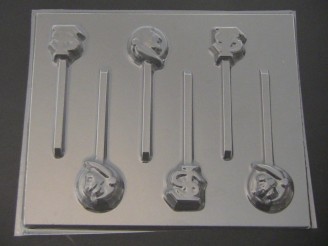 1428 Logo Florida State Seminoles Noles Chocolate or Hard Candy Lollipop Mold